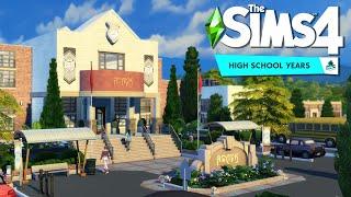 HIGH SCHOOL  || The Sims 4 High School Years: Speed Build