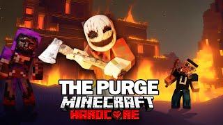 Minecraft's Players Simulate The Purge | Bad At The Game Edition