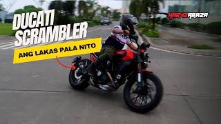 ANG LAKAS PALA NG DUCATI SCRAMBLER | HARVZ ARAZA MOTOVLOG