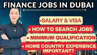 Accounting & Finance Jobs In Dubai 2024-2025 | How To Search Jobs In Dubai | Dubai Job Seeker VISA