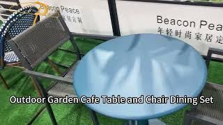 Beacon Peace Outdoor Garden Cafe Rope Woven Table and Chair Dining Set #outdoorfurniture #furniture