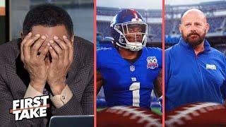 FIRST TAKE | Fire Brian Daboll - Stephen A. on Nabers calls Giants after ‘soft as f—k' loss to Bucs