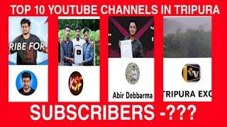 Most Subscribed Youtube Channel In Tripura 2022