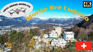 Pure panorama: experience Lugano and Monte Brè in a drone flight!