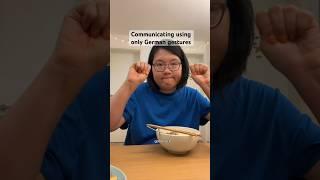 Let’s learn German gestures