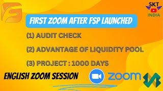 SCF FSP  AUDIT CHECK, ADVANTAGE OF LIQUIDITY POOL (English Session)