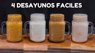 4 Desayunos Fáciles y Económicos | Abelca