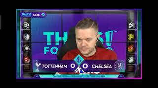 Mark Goldbridge reaction to Thiago Silva goal vs Tottenham