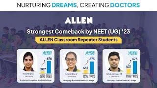 Join ALLEN NEET UG 2025 Repeater Course | Rise & Shine like an Achiever