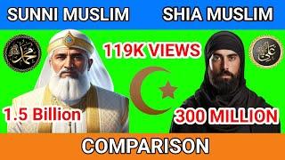 Sunni Islam vs Shia Islam | Sects Comparison #shia #sunni