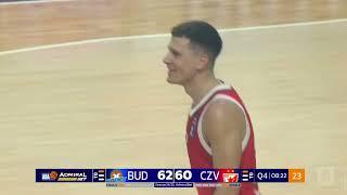 Nedović drops SIX three-pointers in the 2nd half (Budućnost VOLI - C. zvezda Meridianbet, 21.10.24)