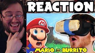 Gor's "The History of Mario Games, but explained with burritos by DougDoug" REACTION