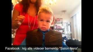 Børnevenlig frisør (Oliver 3 år)  Ishøj Tranegilde strandvej 41. Online booking nu salonnora.dk