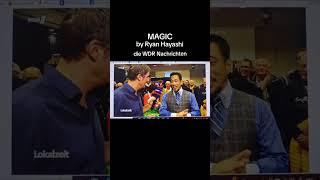 MAGIC by Ryan Hayashi - on German TV in the WDR News #magic #magician #ryanhayashi