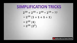 Simplification Tricks