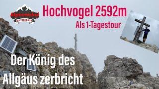 Hochvogel 2592m der König im Allgäu