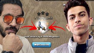 PAPA Mogambo VS Sumit 007 | Twob VS Contract Killer | Clash of clans(coc)