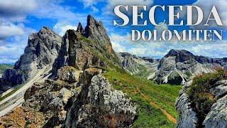 SECEDA (2,519 m) - It could hardly be more beautiful! One of the best hikes in the Dolomites - Italy