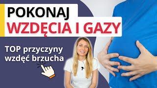 Wzdęcia i gazy - TOP przyczyny. Sposoby na płaski brzuch bez wzdęć