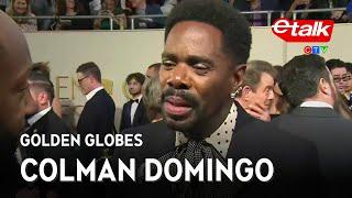 Colman Domingo calls 'Sing Sing' a 'career best' | Golden Globes Red Carpet