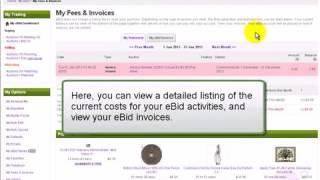 How much does it cost to sell on eBid