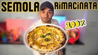 Pizza Napoletana 100% Semola rimacinata. Fatta a casa!
