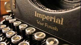 (Review) 1939 Imperial 50 Standard Typewriter ~"War Finish".