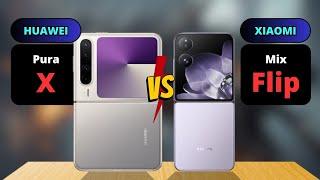Huawei Pura X vs Xiaomi Mix Flip Comparison