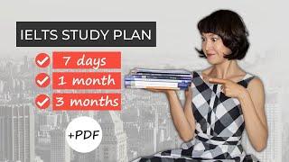 How to prepare for the IELTS exam | Study plans for 7 days/1 month/3 months