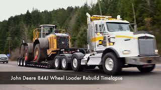 John Deere 844J Wheel Loader Rebuild