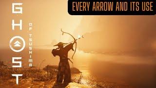 every arrow and how to obtain it in ghost of tsushima (remake)