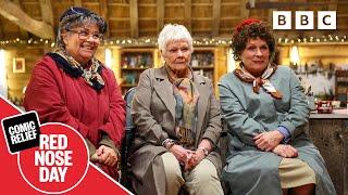 French & Saunders and Dame Judi Dench visit The Repair Shop  Red Nose Day: Comic Relief 2022  BBC