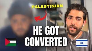 Palestinian Gets CONVERTED After Learning Israel Wants Peace