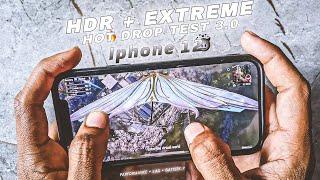 hot drop test 3.0 hdr + extreme • iphone 12 gaming test 2024 • iphone 12 bgmi hot drop test •