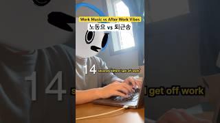 퇴근할 때 쯤 내 모습