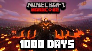 I Survived 1,000 Days in Hardcore Minecraft [The Movie]