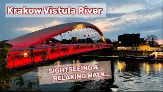 Let's explore Vistula River in Krakow, Poland | Relaxing Walk |Mines Guevara