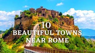 10 Beautiful Towns & Villages to Visit around Rome  | Must See Italian Towns !
