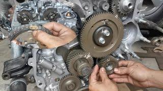 Timing chain 4JJ1 | Isuzu d'max 2010 | how to install