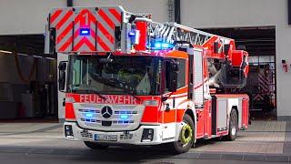 [NEUE DREHLEITER!] - Feuerwehr BERGISCH GLADBACH | Alarm für den LÖSCHZUG + HLF FF & Rettungsdienst!