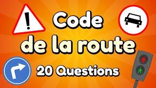 Quiz : Code de la route - 20 Questions