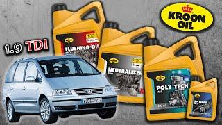 1.9 TDI: FLUSH si REVIZIE cu NOILE uleiuri KROON-OIL