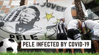 Pelé’s lung infection by COVID-19 |FIFA World Cup 2022 #shorts #pele #neymar