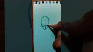 how to draw a face #shortvideo #youtube #ncart #drawing #drawingpencil