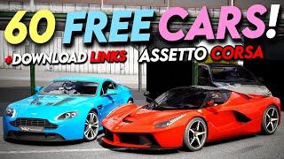 *60* NEW FREE CAR MODS FOR ASSETTO CORSA! +  DOWNLOAD LINKS!