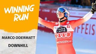 Marco Odermatt storms to third straight DH win at Wengen | FIS Alpine World Cup 24-25