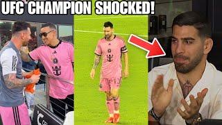 Daddy Yankee, Ilia Topuria & Colarado Fans Reaction To Messi’s Goal vs Colorado