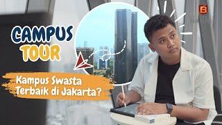 TOUR KAMPUS SWASTA TERBAIK DI JAKARTA - SKY CITY CAMPUS UNIVERSITAS BAKRIE