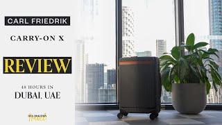 CARL FRIEDRIK "CARRY-ON X" | Review | 48 hours in Dubai | #travelvideo