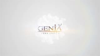 Genix Pharma logo Animation